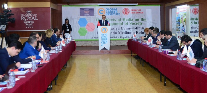 Role of media in information society development discussed in Baku